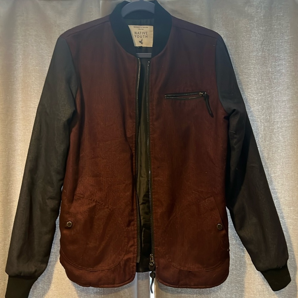 Native Youth Burgundy Jacket